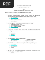 Patrol Review Materials Assignment