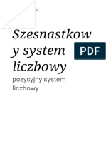 Szesnastkowy System Liczbowy - Wikipedia, Wolna Encyklopedia