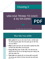 Chuong 3 Van Hoa To Chuc & Su Da Dang