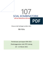 107 Soal Kombinatorik SMP (MR Kris - Ppo Jateng)