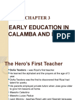 Early Education in Calamba and Binan