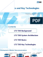 LTE TDD Basics and Key Technologies