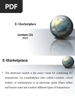 E-Marketplace: Lecture