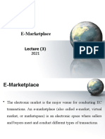 E-Marketplace: Lecture