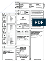 D&D 5E - Ficha Editável - Clérigo 3