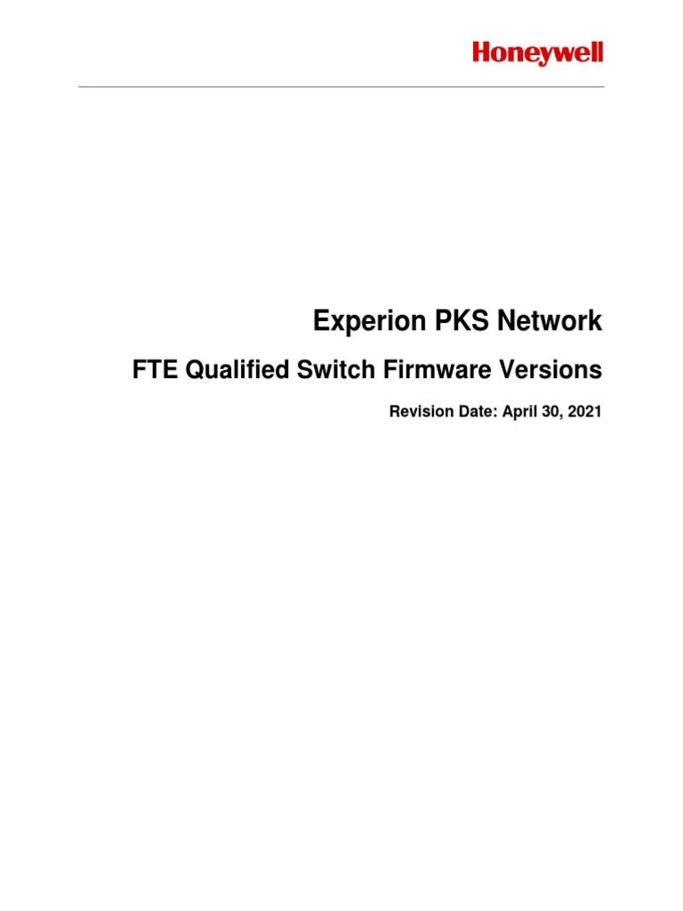 FTE Qualified Switch Firmware Versions PDF Ios Cisco Systems