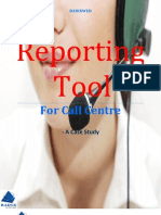 Reporting Tool for Call Centre - A Case Study