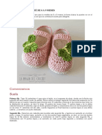 Zapatitos Para Bebe_ de 6 a 9 Meses