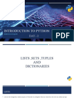 Introduction To Python: Robotics Club at Nie