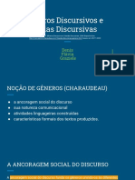 Gêneros discursivos e Visadas Discursivas (2)