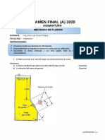 Examen Final-2020-II-mecánica de Fluidos I-A