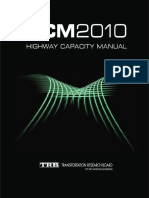 (ESP) - Highway Capacity Manual 5th Edition (HCM 2010) Vol 2