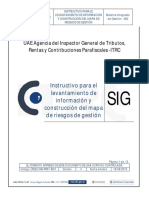 Instructivo Levantamiento de Informacion y Construccion Del Mapa de Riesgos de Gestion