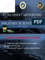 Flag Hoist Signaling