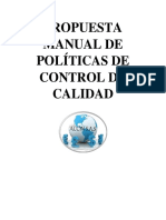 Propuesta de Manual de Politicas - Accin Sas