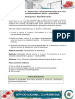 Evidencia Ensayo Reconocer Las Caracteristicas Quimicas Del Producto Carnico