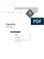 Equality. Political Theory
