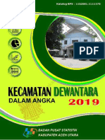Kecamatan Dewantara Dalam Angka 2019