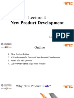 New Product Development: Lecturer: Phuong Tu Nguyen (MSC)