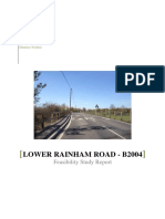 Lower Rainham Road - B2004: Feasibility Study Report