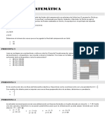 Matemàtica: Pregunta 1