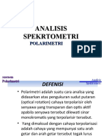 Analisis Polarimetri Spektrometri