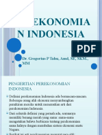 Sesi 1 Konsep Perekonomian Indonesia