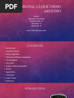 User Manual For LED Digital Clock | PDF | Clock | Switch