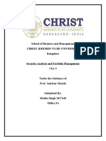 School of Business and Management Christ (Deemed To Be University) Bangalore