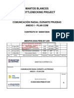Mbdp05-0000-Pem-Ist-009 - 0-Anexo I - Plan Com - Comunicación Radial Durante Pruebas