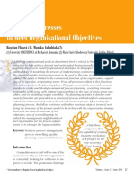 Modeling Processes To Meet Organisational Objectives: Bogdan Fleaca (1), Monika Jakubiak