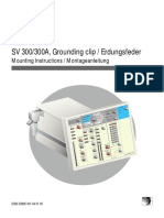 Siemens Servo 300,300A - Grounding