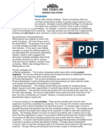 Portakabin Edition 16 Lesson Resource Ansoffs Matrix