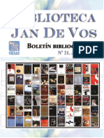 Boletín-Biblioteca Jan de Vos-Junio 2016