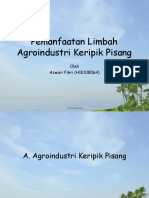 Pemanfaatan Limbah Agroindustri Keripik Kentang