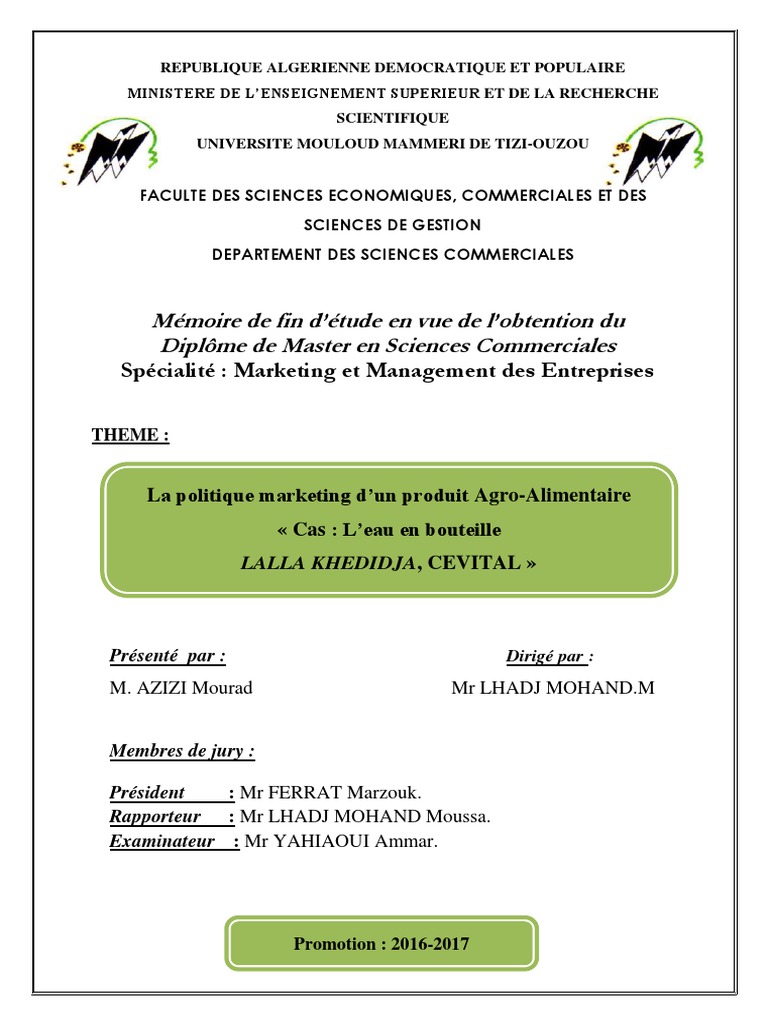 Que Signifie La Composition D un Paquet De Biscuit Schema Détaillé MEMOIRE PDF Ilovepdf Compressed | PDF | Marque | Consommateurs