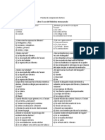 Prueba de Comprensión Lectora7a