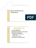 Informe Selección Por Competencias