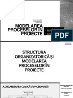 Modelarea Proceselor in Proiecte