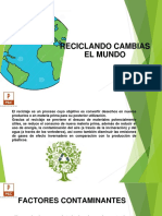 Capacitación Reciclando Cambias El Mundo