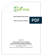 Model Detailed Bread Manufacturing Project Report