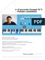 Piano Louange Progression Daccords Gospel n2 en Do Piano Louange