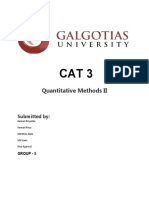 Quantitative Methods II: Submitted by