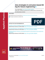 Stabilization Strategies in Extrusion-Based 3D Bioprinting For Tissue Engineering