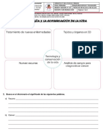 La Tecnología y La Conservación de La Vida - Ficha