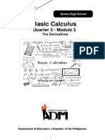 BasicCalculus12 Q3 Ver4 Mod3 The Derivatives V4