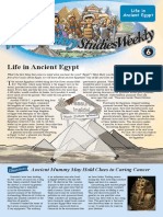 Egypt Life in Ancient Egypt Newsletter