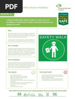 7 Global Golden Rules of Safety - Rule 3 - Safety Walks, Communication & Report - Draft