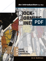 - An introduction to the Rock-Forming Minerals-The Mineralogical Society (2013)