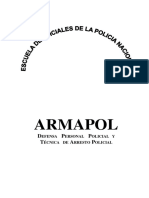 Manual ARMAPOL PNP Perú. 